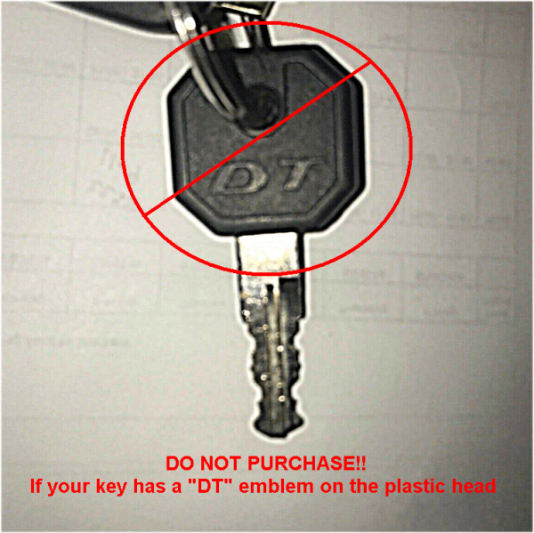 Leer DT Series Camper Wrong Key Example