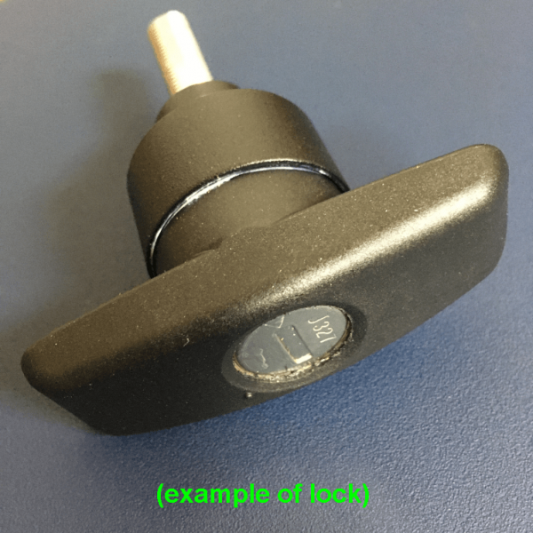 Leer J Series Camper Lock Example
