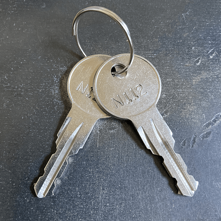Thule Keys Cut "N" Series Replacement Key N001 To N200 
