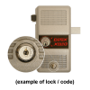 Detex Exit Alarm Battery Door Lock Example