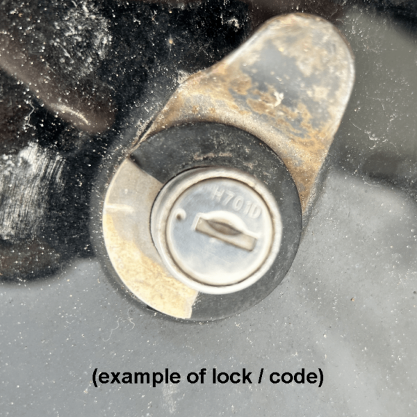 Tonneau Knaack Lock Example